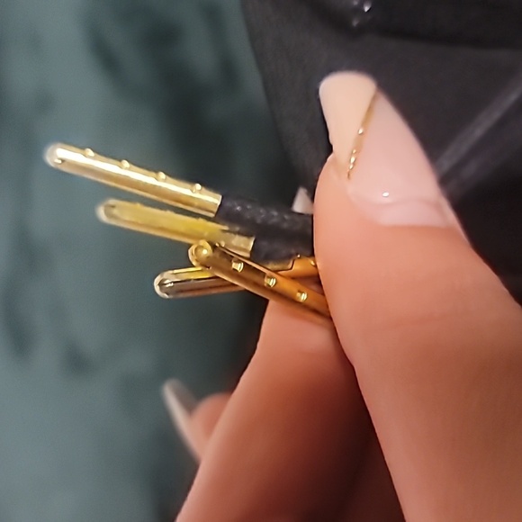 EUC Air Jordan 11 Retro Heiress Black Stingray GS 7.5 Youth No Box Black Glitter - Picture 9 of 14